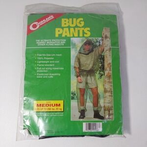 Coghlan's Bug Pants Ultra-Fine 100% Polyester Mesh Medium NOS